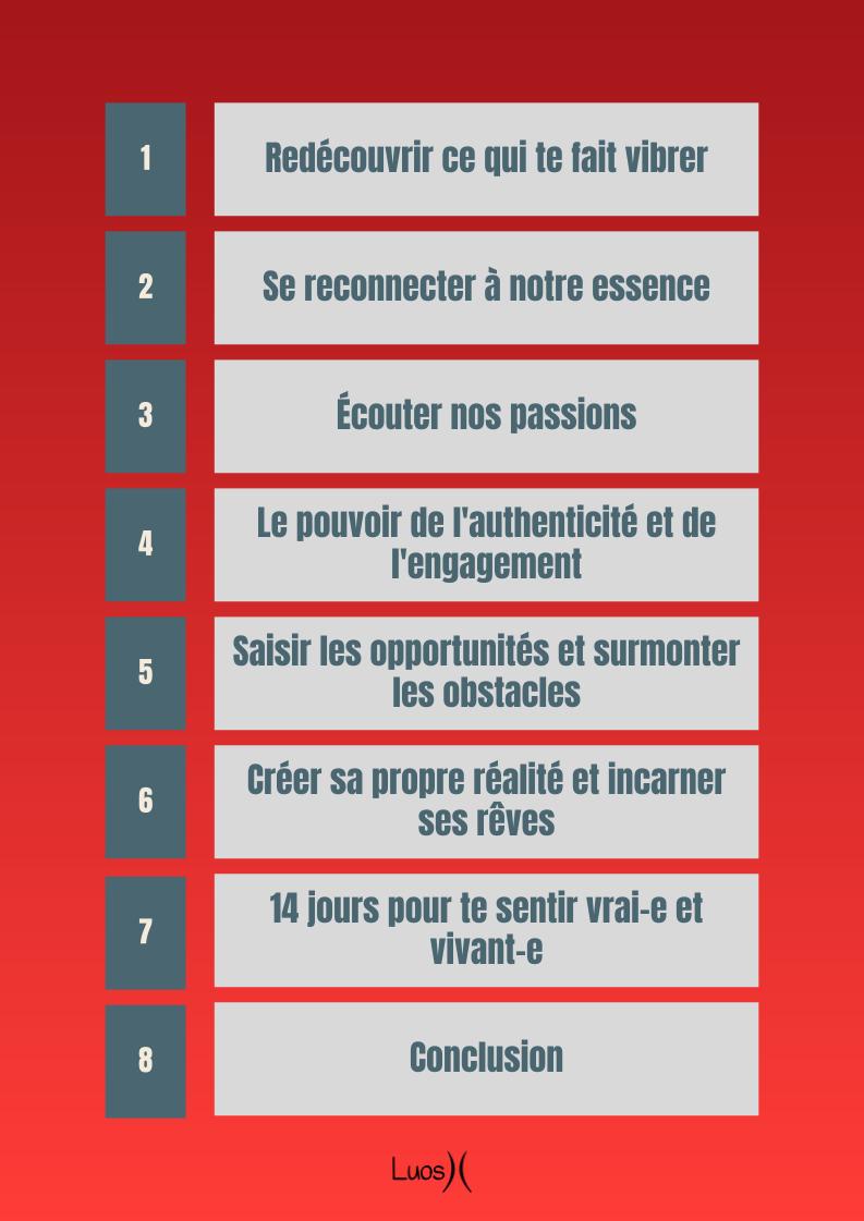 Qu'est-ce qui te fait te sentir vivant-e?