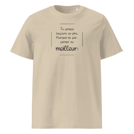 T-shirt coton bio – Inspire ton quotidien