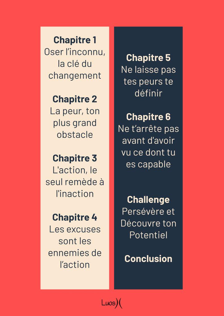 Si tu n'essaies pas, c'est sûr que ça ne marchera pas