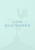 Sois toi-même, pas ce que l’on attend de toi