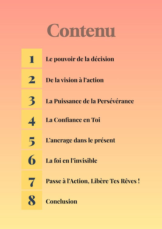 Un jour j'ai décidé d'y croire